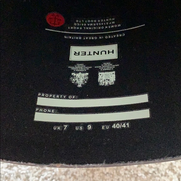 Hunter Boots - Picture 3 of 4